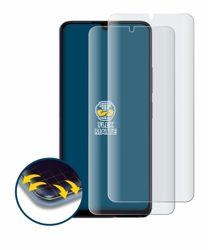 Immagine del dispositivo Xiaomi Poco C65 con un'ampia varietà di protezioni per lo schermo.