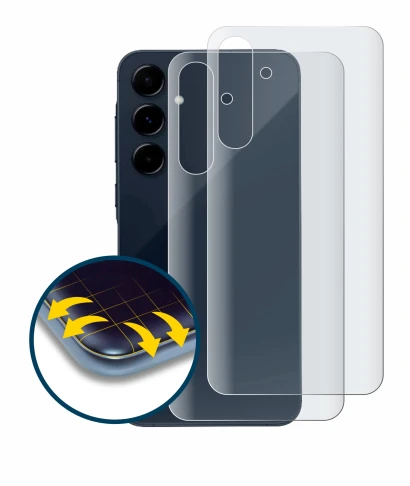 Immagine del dispositivo Samsung Galaxy A35 5G (Posteriore) con un'ampia varietà di protezioni per lo schermo.