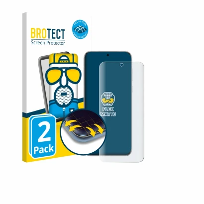 Parte frontale di una confezione del prodotto con il logo del marchio BROTECT. Accanto è raffigurato il dispositivo Huawei Pur