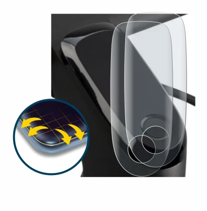 Immagine del dispositivo Segway Ninebot F2 Pro D con un'ampia varietà di protezioni per lo schermo.