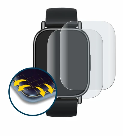 Immagine del dispositivo Xiaomi Redmi Watch 5 Lite con un'ampia varietà di protezioni per lo schermo.