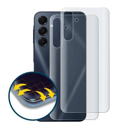 Immagine del dispositivo Samsung Galaxy A16 5G (Posteriore) con un'ampia varietà di protezioni per lo schermo.