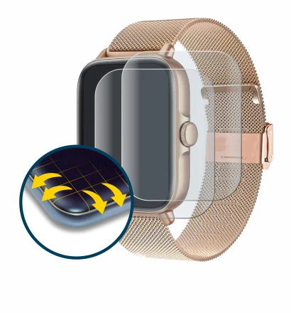 Immagine del dispositivo Pireware Elegance 4 con un'ampia varietà di protezioni per lo schermo.