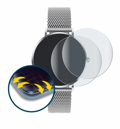 Immagine del dispositivo Pireware Amory 5 Mini con un'ampia varietà di protezioni per lo schermo.