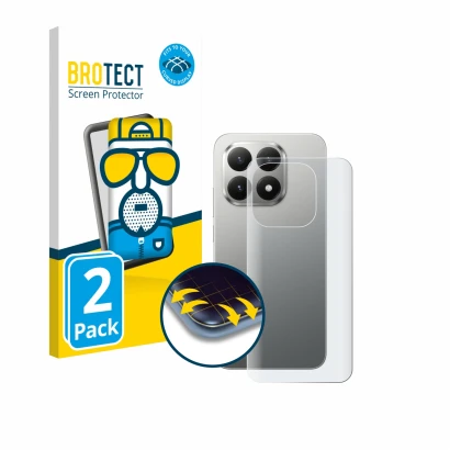 Parte frontale di una confezione del prodotto con il logo del marchio BROTECT. Accanto è raffigurato il dispositivo Xiaomi 15T