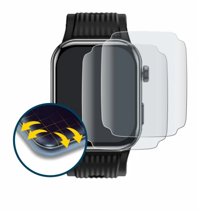 Immagine del dispositivo Rollme Kore D1 con un'ampia varietà di protezioni per lo schermo.