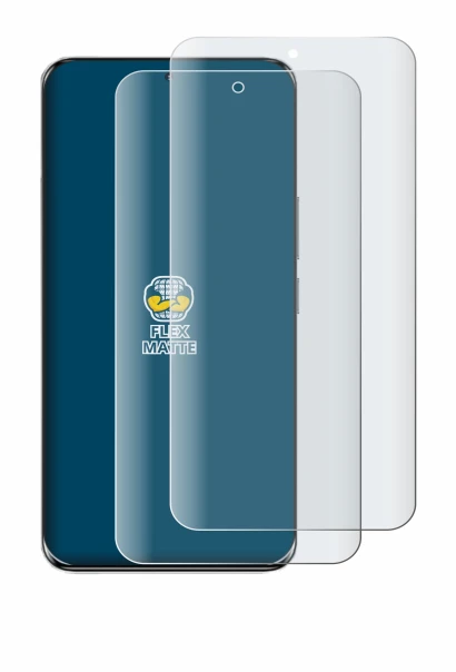 Immagine del dispositivo Honor 100 con un'ampia varietà di protezioni per lo schermo.