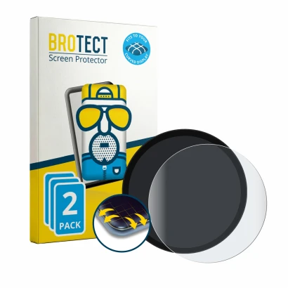 Parte frontale di una confezione del prodotto con il logo del marchio BROTECT. Accanto è raffigurato il dispositivo Triumph Tr