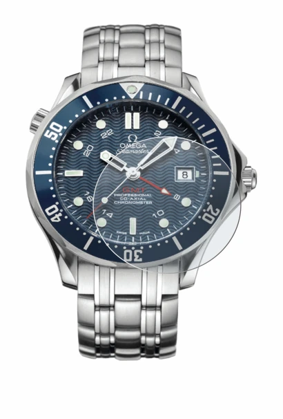 Immagine del dispositivo Omega Seamaster Diver (41 mm) con un'ampia varietà di protezioni per lo schermo.