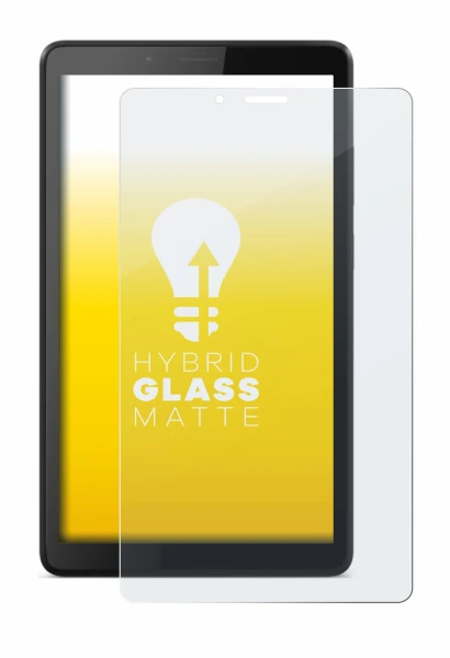 Immagine del dispositivo Lenovo Tab M7 con un'ampia varietà di protezioni per lo schermo.