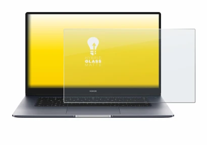 Immagine del dispositivo Honor MagicBook 15" con un'ampia varietà di protezioni per lo schermo.