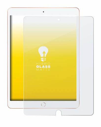 Immagine del dispositivo Apple iPad 10.2" WiFi 2019 (7a Gen.) con un'ampia varietà di protezioni per lo schermo.