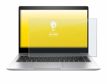 Immagine del dispositivo HP EliteBook 840 G6 con un'ampia varietà di protezioni per lo schermo.