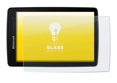 Immagine del dispositivo BMW Navigator VI con un'ampia varietà di protezioni per lo schermo.