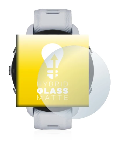 Immagine del dispositivo Garmin Forerunner 955 con un'ampia varietà di protezioni per lo schermo.