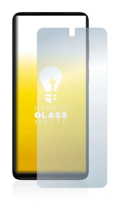 Immagine del dispositivo Motorola Moto G62 5G con un'ampia varietà di protezioni per lo schermo.