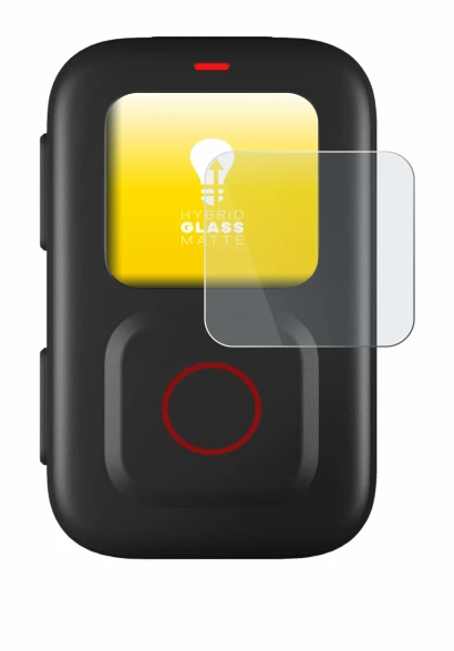 Immagine del dispositivo GoPro Remote con un'ampia varietà di protezioni per lo schermo.