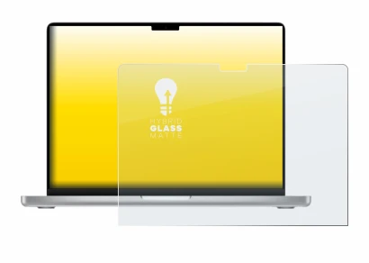 Immagine del dispositivo Apple MacBook Pro 14" M2 2023 con un'ampia varietà di protezioni per lo schermo.