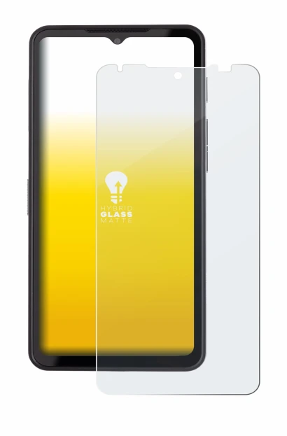 Immagine del dispositivo Caterpillar Cat S75 con un'ampia varietà di protezioni per lo schermo.