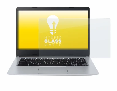 Immagine del dispositivo Acer Chromebook Spin 314 CB314-2HT con un'ampia varietà di protezioni per lo schermo.