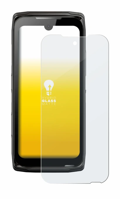 Immagine del dispositivo Crosscall Core-Z5 con un'ampia varietà di protezioni per lo schermo.