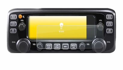 Immagine del dispositivo Icom IC-2730E con un'ampia varietà di protezioni per lo schermo.