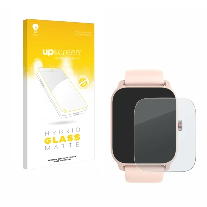 Parte frontale di una confezione del prodotto con il logo del marchio upscreen. Accanto è raffigurato il dispositivo IFMDA IDW