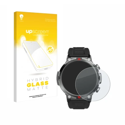 Parte frontale di una confezione del prodotto con il logo del marchio upscreen. Accanto è raffigurato il dispositivo IFMDA S10