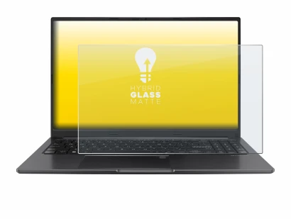 Immagine del dispositivo ASUS Vivobook 15 OLED con un'ampia varietà di protezioni per lo schermo.