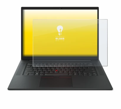 Immagine del dispositivo Lenovo ThinkPad P1 Gen 6 16" con un'ampia varietà di protezioni per lo schermo.
