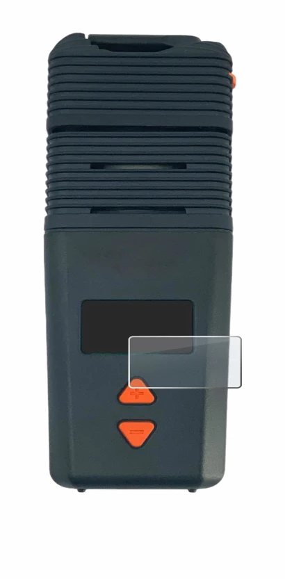 Immagine del dispositivo Storz & Bickel Venty Vaporizer con un'ampia varietà di protezioni per lo schermo.