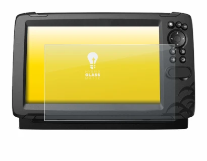 Immagine del dispositivo Lowrance HOOK Reveal 9 con un'ampia varietà di protezioni per lo schermo.