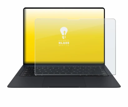 Immagine del dispositivo Huawei MateBook X Pro 2024 con un'ampia varietà di protezioni per lo schermo.