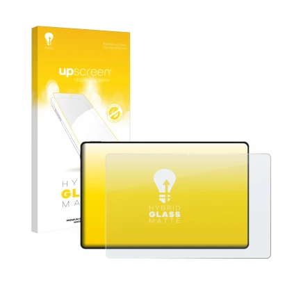 Parte frontale di una confezione del prodotto con il logo del marchio upscreen. Accanto è raffigurato il dispositivo Honor Mag