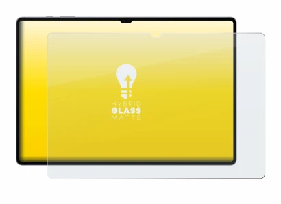 Immagine del dispositivo Samsung Galaxy Tab S10 Ultra WiFi con un'ampia varietà di protezioni per lo schermo.