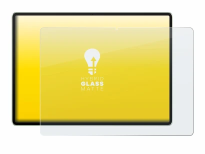 Immagine del dispositivo Huawei MatePad 12 X 2024 con un'ampia varietà di protezioni per lo schermo.