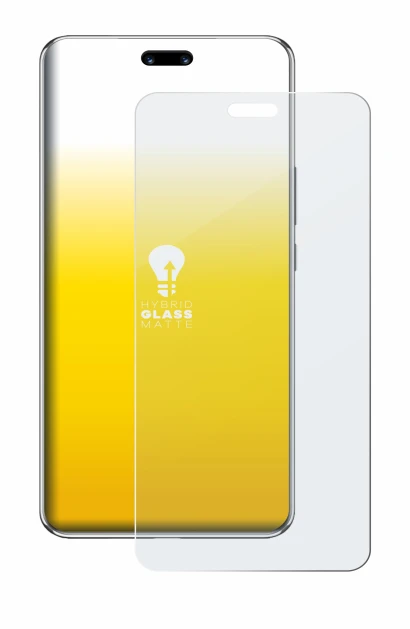 Immagine del dispositivo Huawei Nova 13 Pro con un'ampia varietà di protezioni per lo schermo.