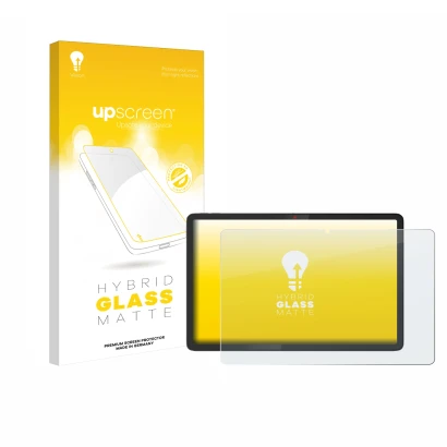 Parte frontale di una confezione del prodotto con il logo del marchio upscreen. Accanto è raffigurato il dispositivo Lenovo Ch