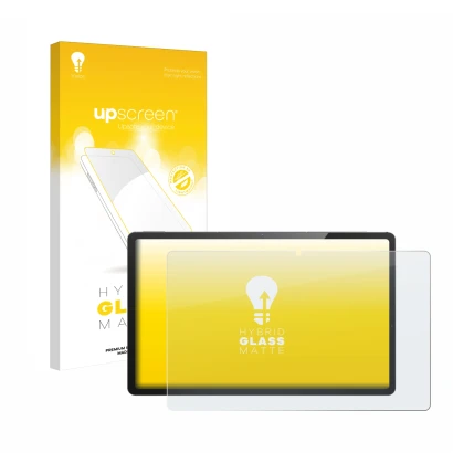 Parte frontale di una confezione del prodotto con il logo del marchio upscreen. Accanto è raffigurato il dispositivo LincPlus 