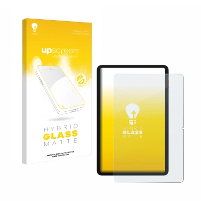 Parte frontale di una confezione del prodotto con il logo del marchio upscreen. Accanto è raffigurato il dispositivo Doogee T3