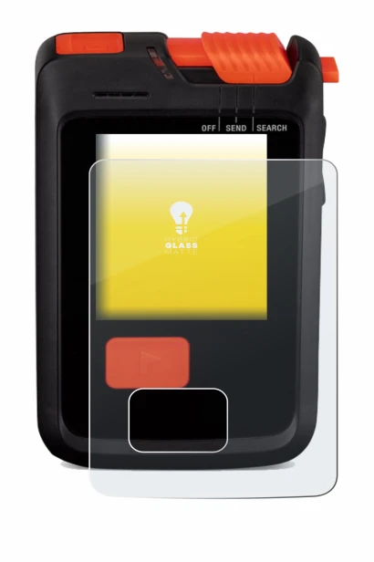 Immagine del dispositivo Mammut Barryvox S2 con un'ampia varietà di protezioni per lo schermo.