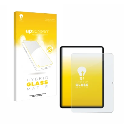 Parte frontale di una confezione del prodotto con il logo del marchio upscreen. Accanto è raffigurato il dispositivo Xiaomi Pa