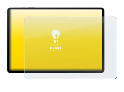 Immagine del dispositivo Samsung Galaxy Tab S10 FE+ 5G con un'ampia varietà di protezioni per lo schermo.