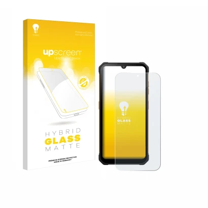 Parte frontale di una confezione del prodotto con il logo del marchio upscreen. Accanto è raffigurato il dispositivo Hammer Ir