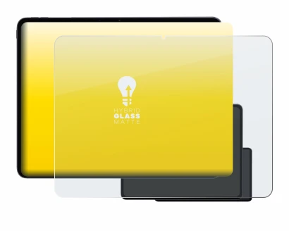 Immagine del dispositivo OnePlus Pad 3 con un'ampia varietà di protezioni per lo schermo.