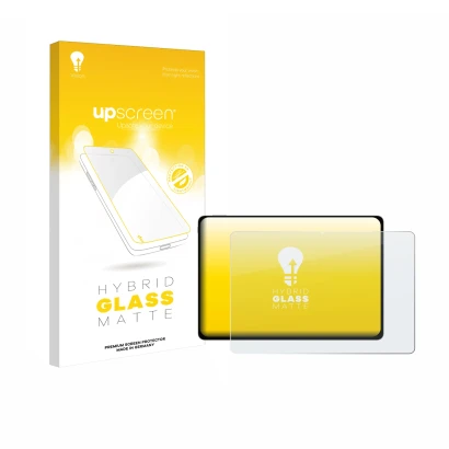 Parte frontale di una confezione del prodotto con il logo del marchio upscreen. Accanto è raffigurato il dispositivo Honor Mag