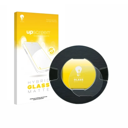 Parte frontale di una confezione del prodotto con il logo del marchio upscreen. Accanto è raffigurato il dispositivo OOONO P-D