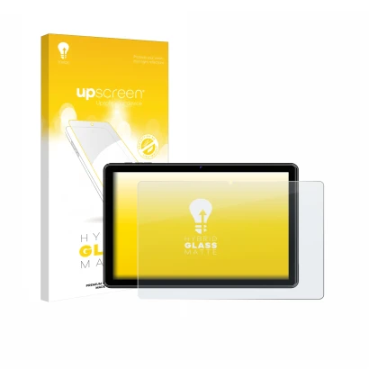 Parte frontale di una confezione del prodotto con il logo del marchio upscreen. Accanto è raffigurato il dispositivo Hasskya K