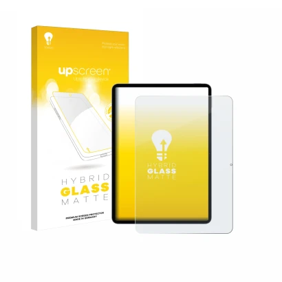 Parte frontale di una confezione del prodotto con il logo del marchio upscreen. Accanto è raffigurato il dispositivo Xiaomi Pa