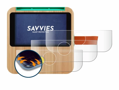 Immagine del dispositivo tigerbox Touch con un'ampia varietà di protezioni per lo schermo.